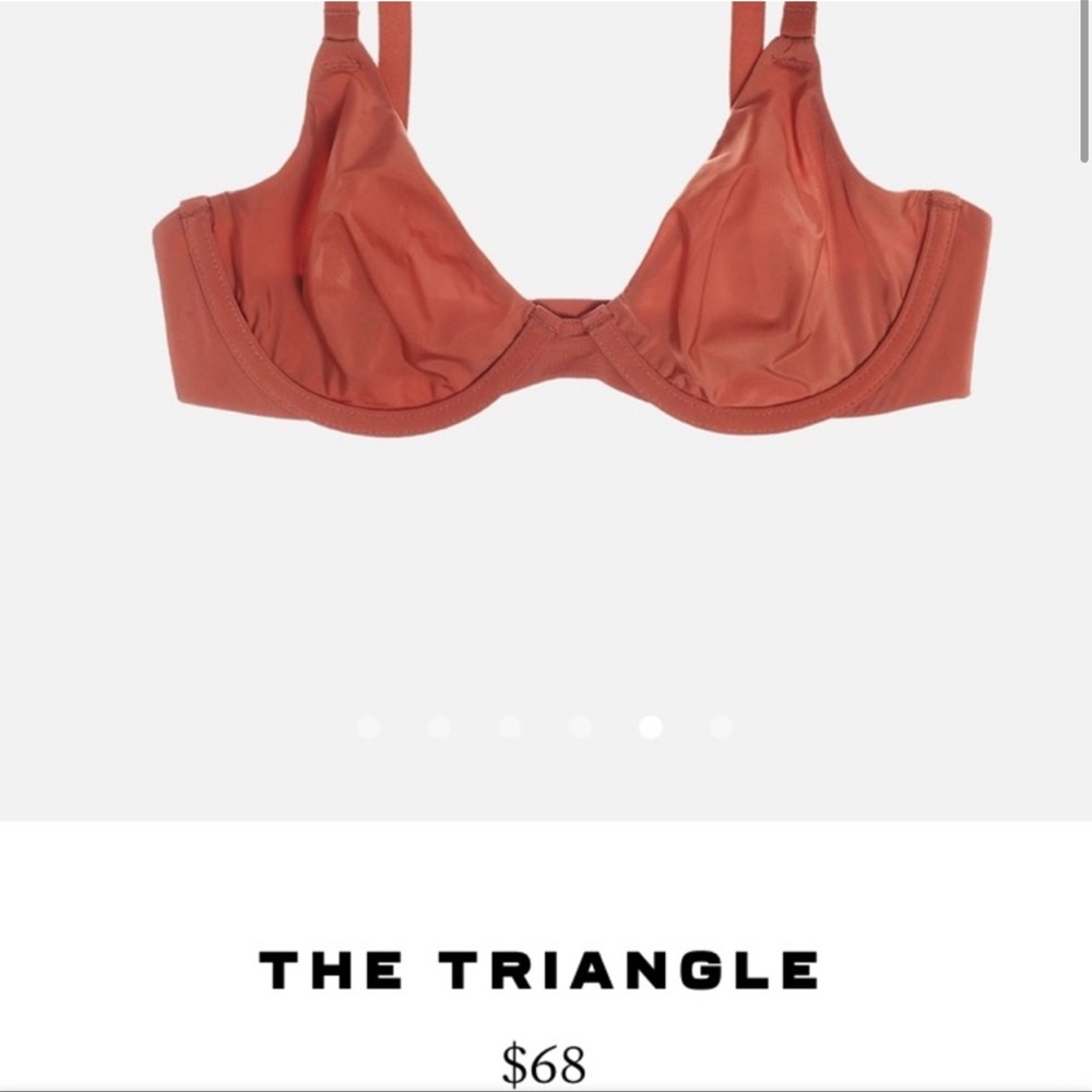 CUUP The Triangle Bra in Clay